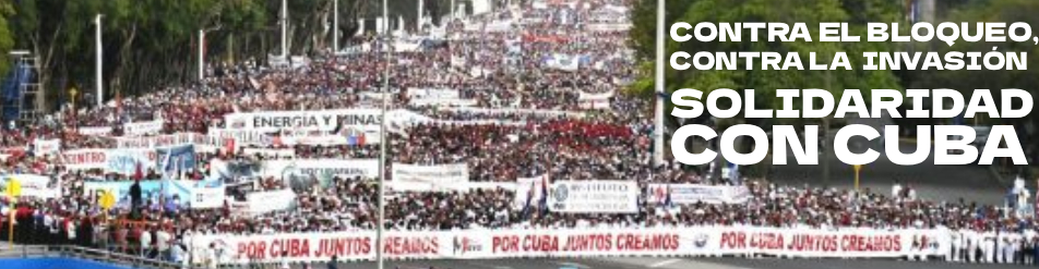 Solidaridad con Cuba